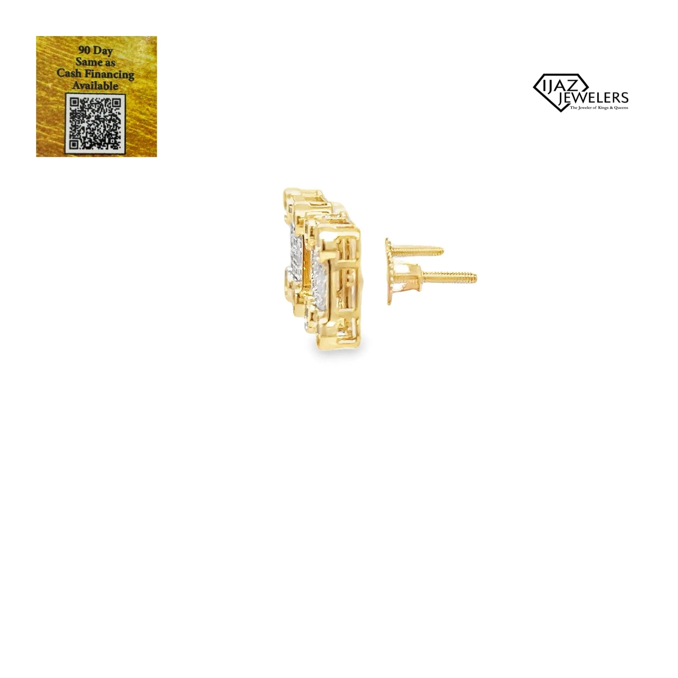 10K Gold 0.30 CTW Diamond Earring