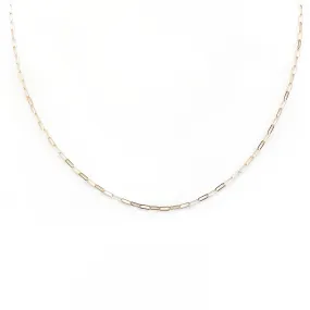 14K Eze Link Layering Necklace