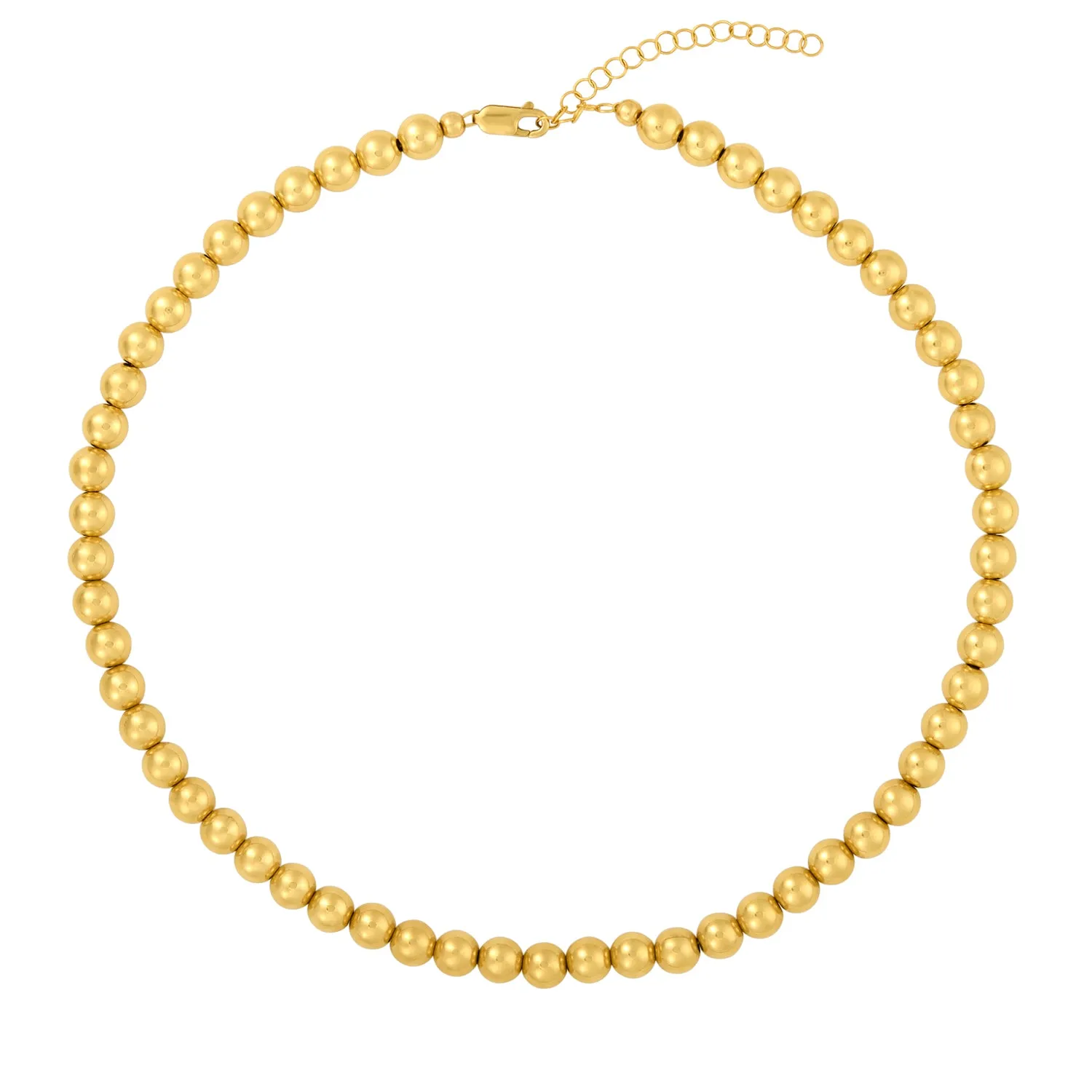 7MM Signature Beaded Necklace