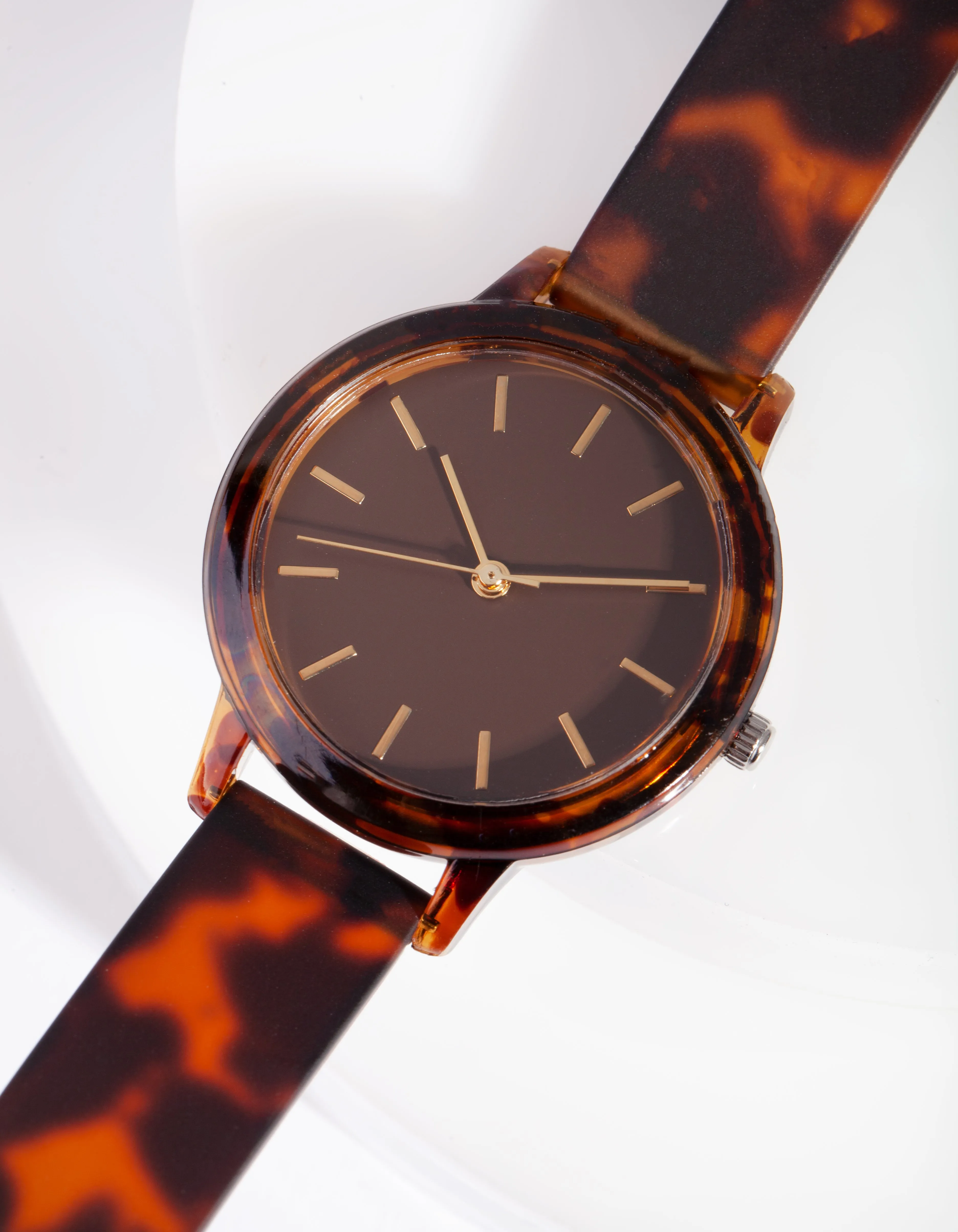 Acrylic Tortoiseshell Watch