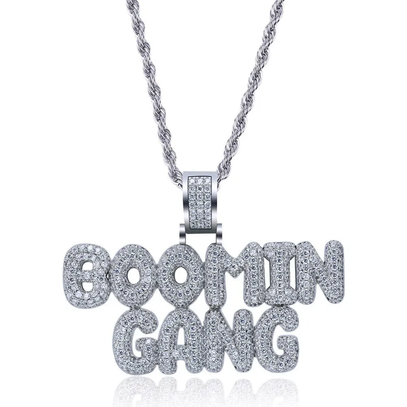 BOOMIN GANG Fully Iced Pendant