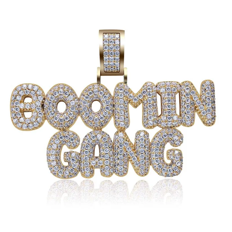 BOOMIN GANG Fully Iced Pendant