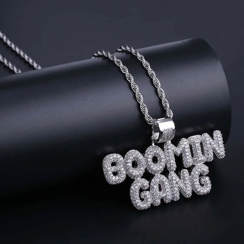 BOOMIN GANG Fully Iced Pendant