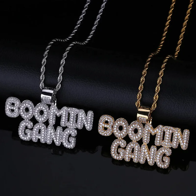 BOOMIN GANG Fully Iced Pendant