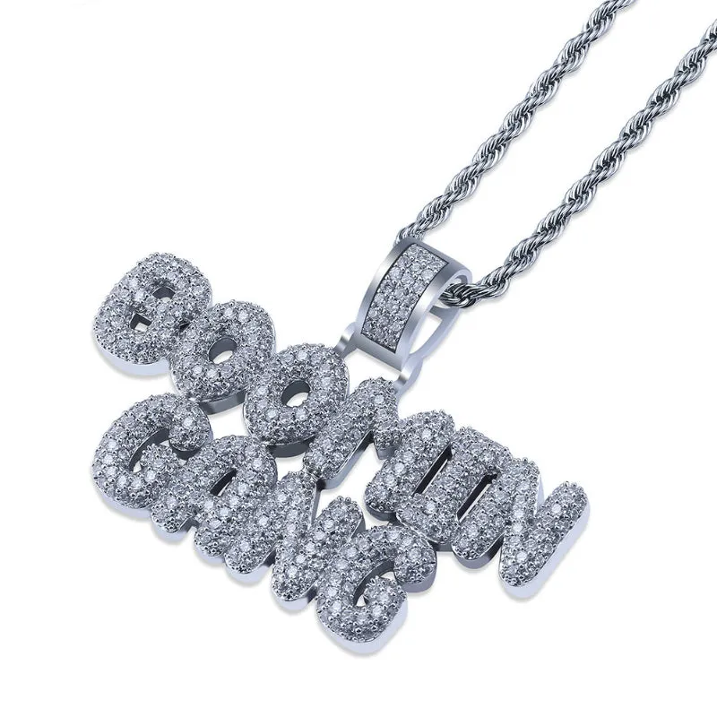 BOOMIN GANG Fully Iced Pendant