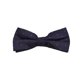 Bow Tie - Purple Micro Polkadot