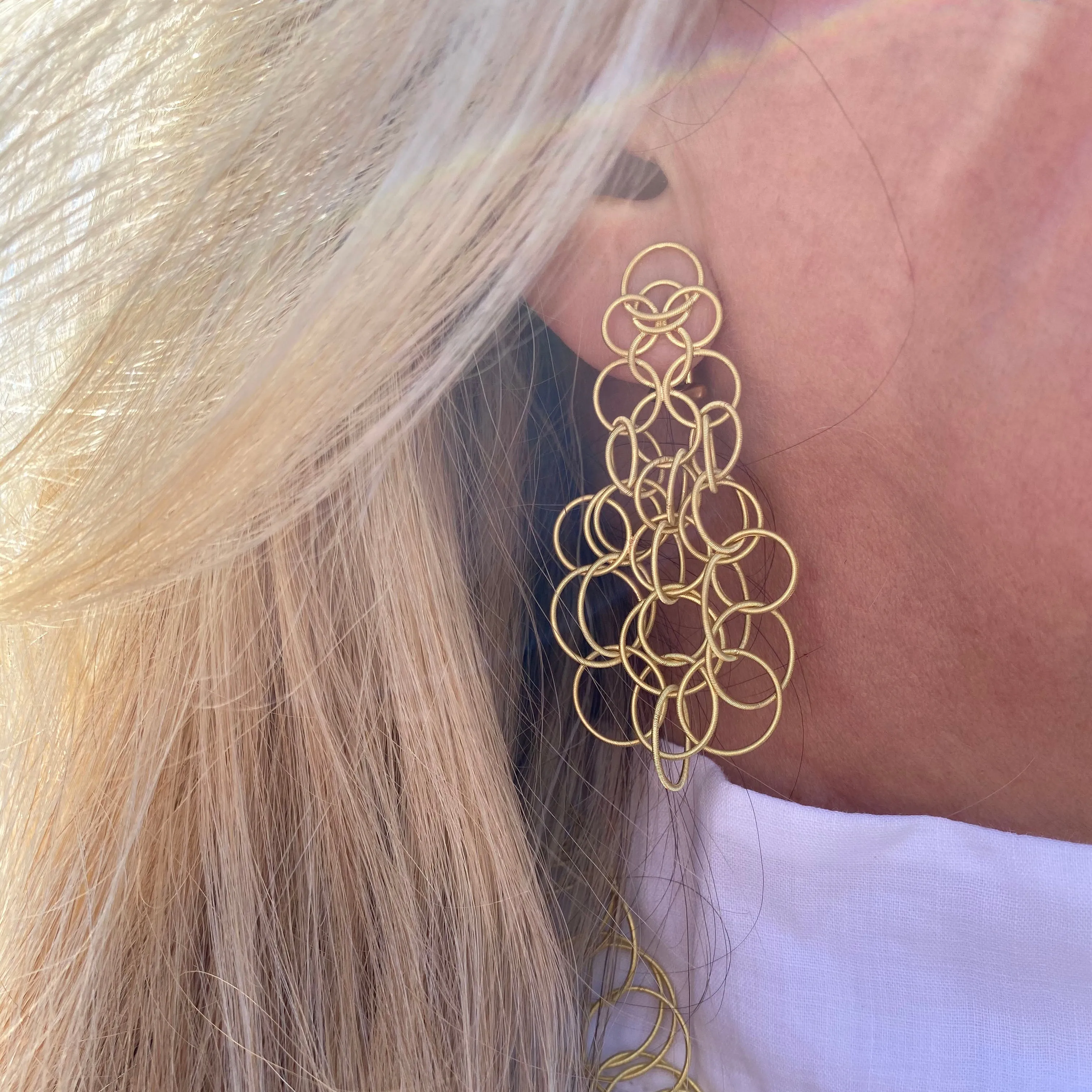 Buccellati - Hawaii - Drop Earrings, 18k Yellow Gold