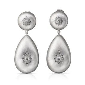 Buccellati - Macri Classica - Drop Earrings White Gold with Diamonds