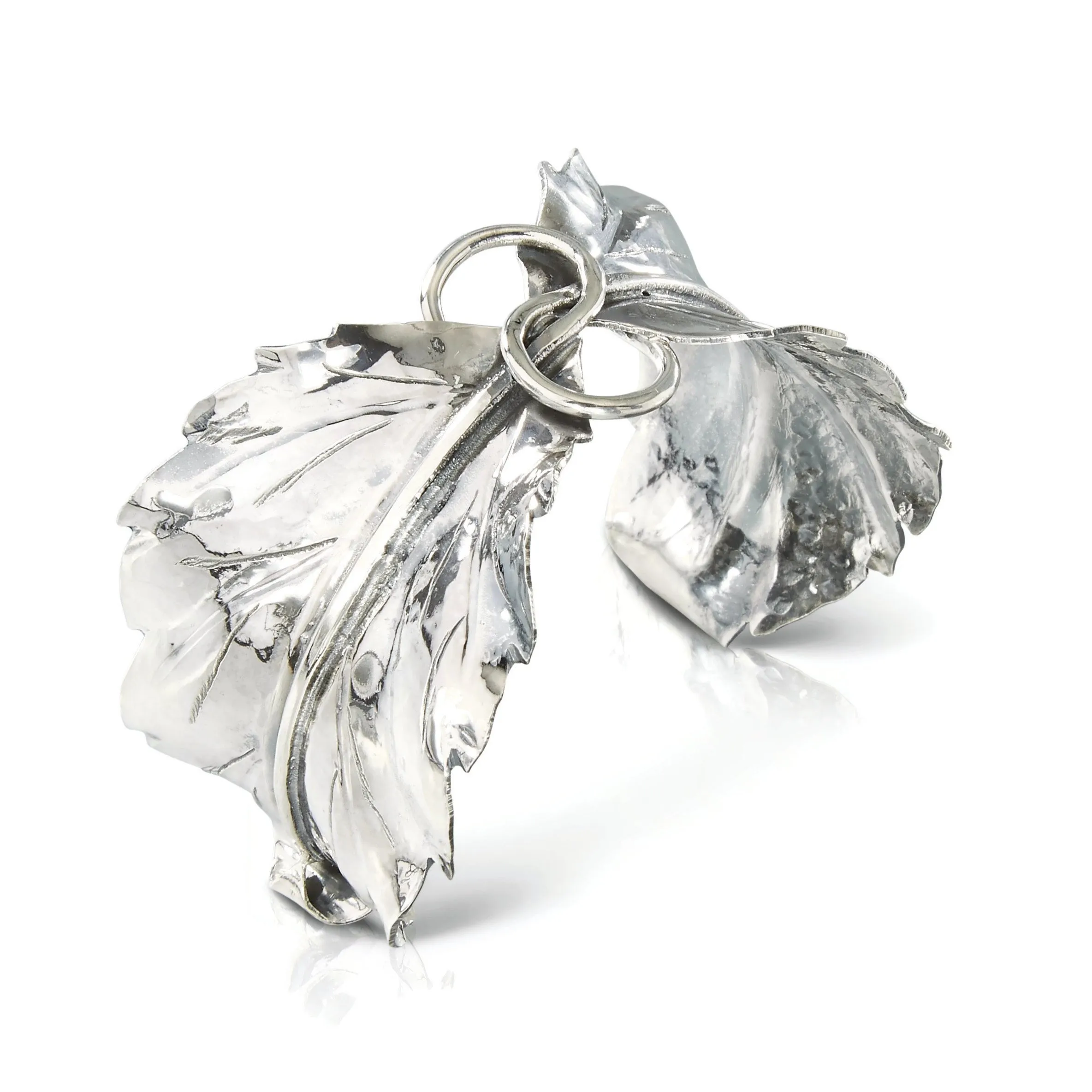 Buccellati - Mario - Leaf Cuff Bracelet with Sterling Silver