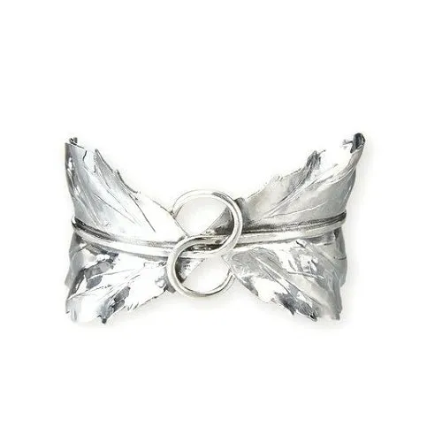 Buccellati - Mario - Leaf Cuff Bracelet with Sterling Silver