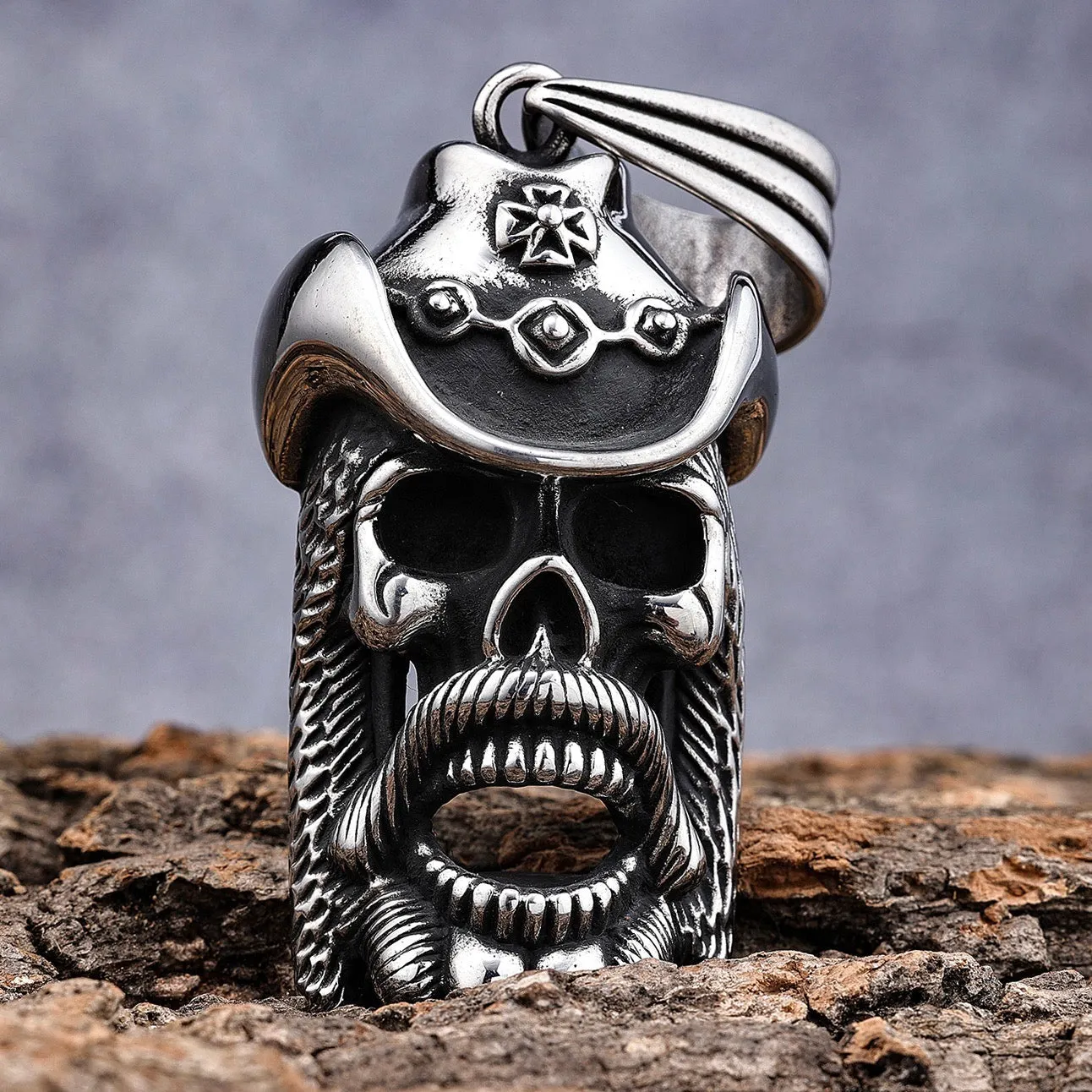 Cowboy Lemmy Pendant - Necklace (482)