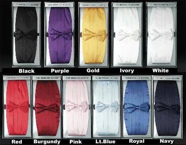 Cummerbund & Bow Tie Set