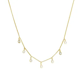 Dew Drop Crystal Necklace