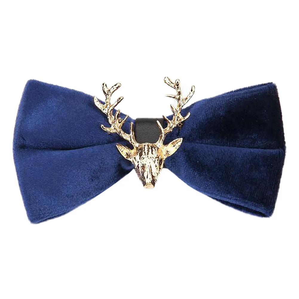 Elk Christmas Pre-tied  Bow Tie 7 Colors