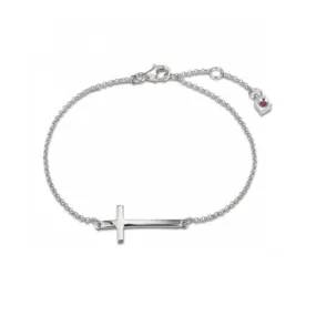 Elle Humanity Petite Cross Bracelet