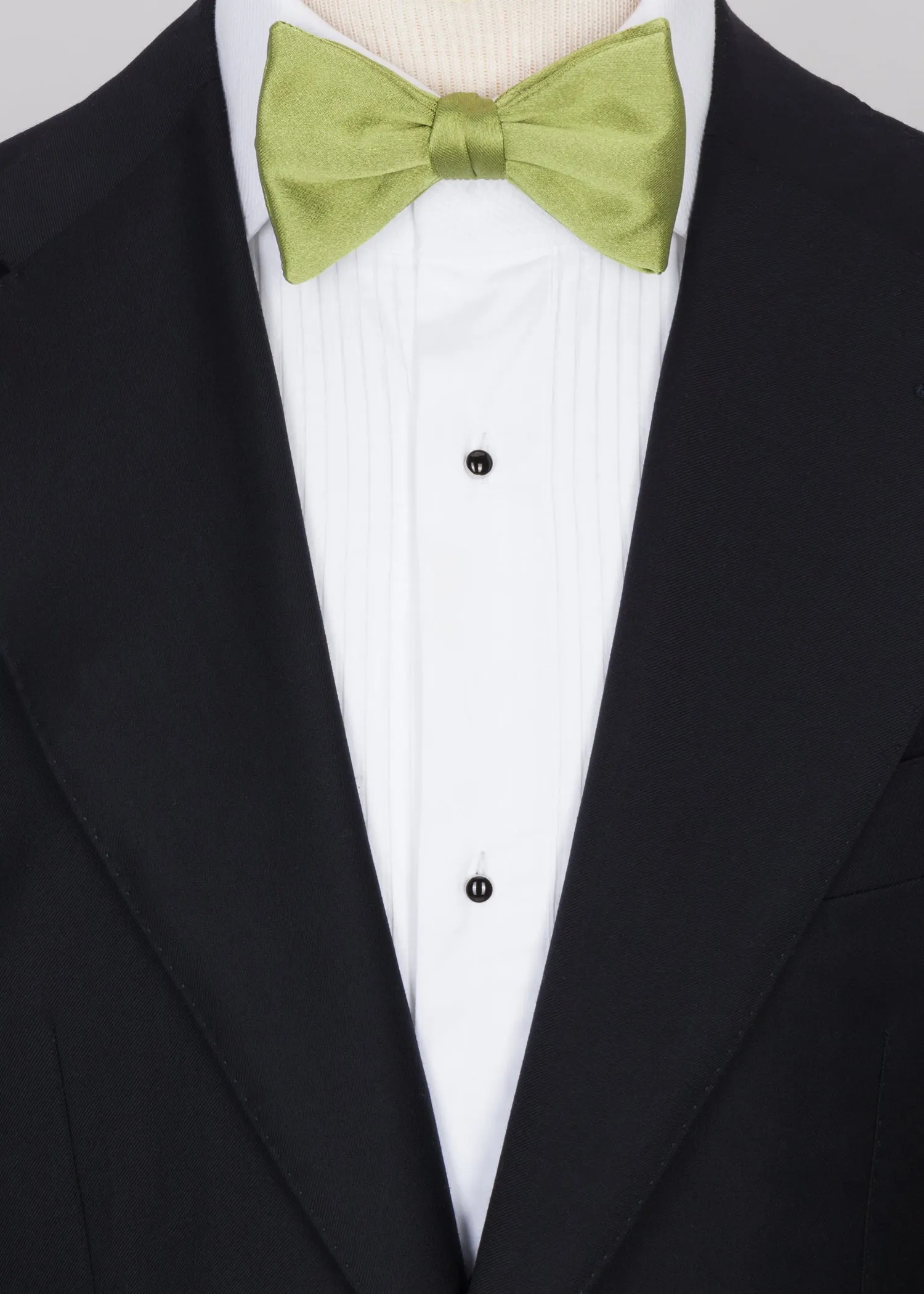 Green Elettrico Silk Bow Tie