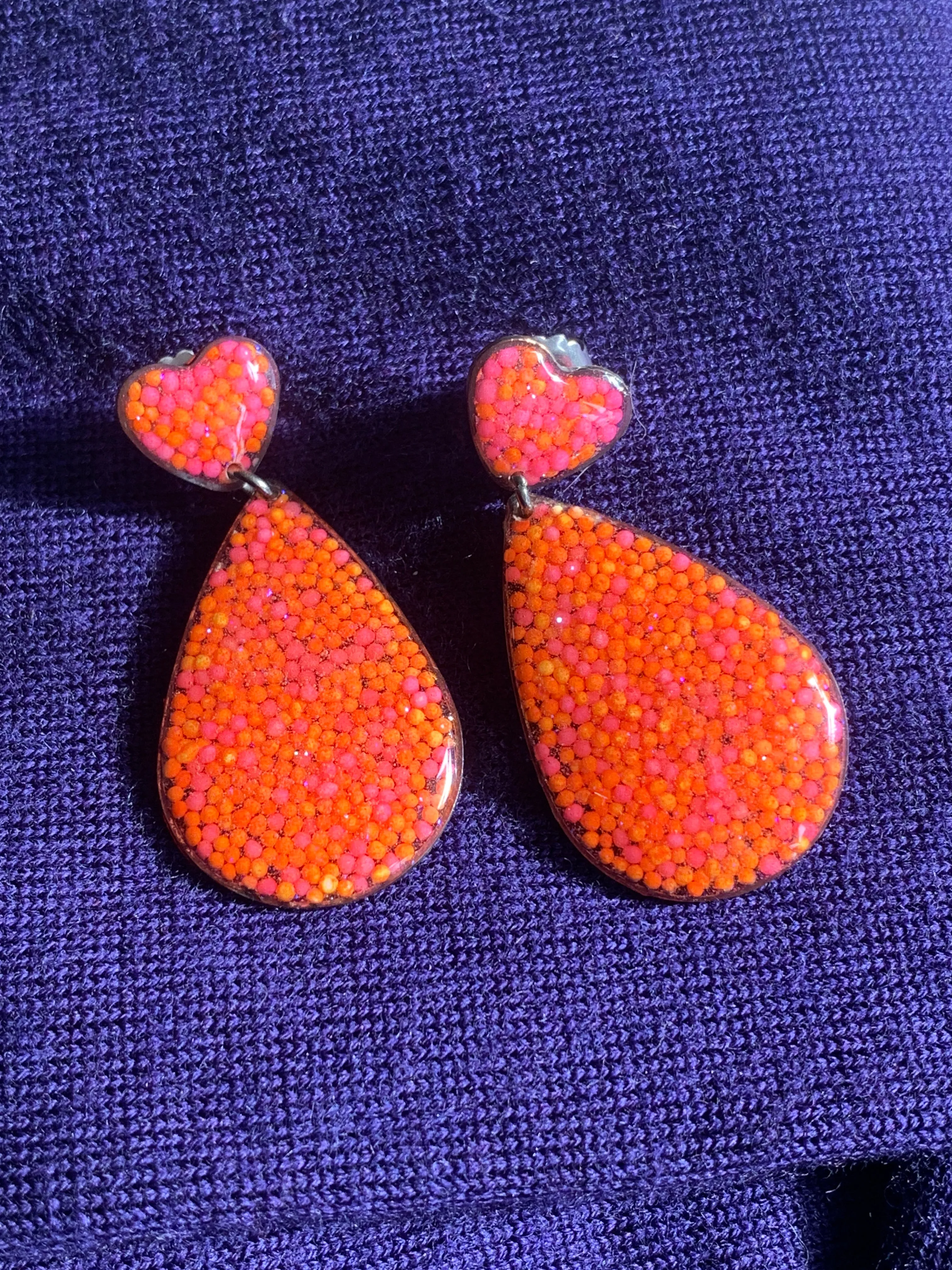 Heart Sprinkle Party Earrings