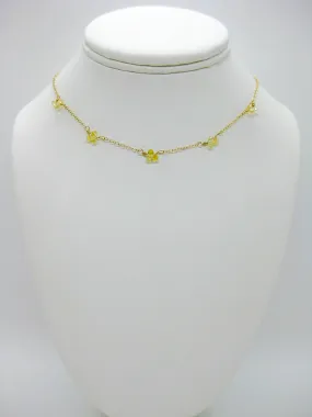 Hyacinth: Citrine Choker - n470