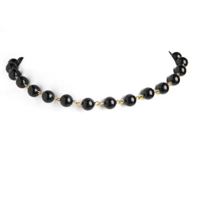 Iconic Mystic Black Pearl Choker