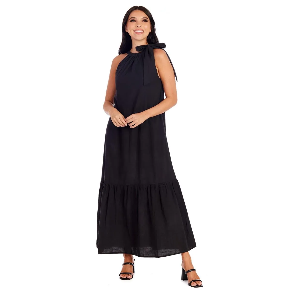 Julip Maxi Dress by Mud Pie - Black