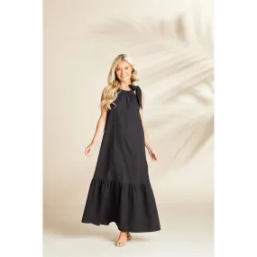 Julip Maxi Dress by Mud Pie - Black