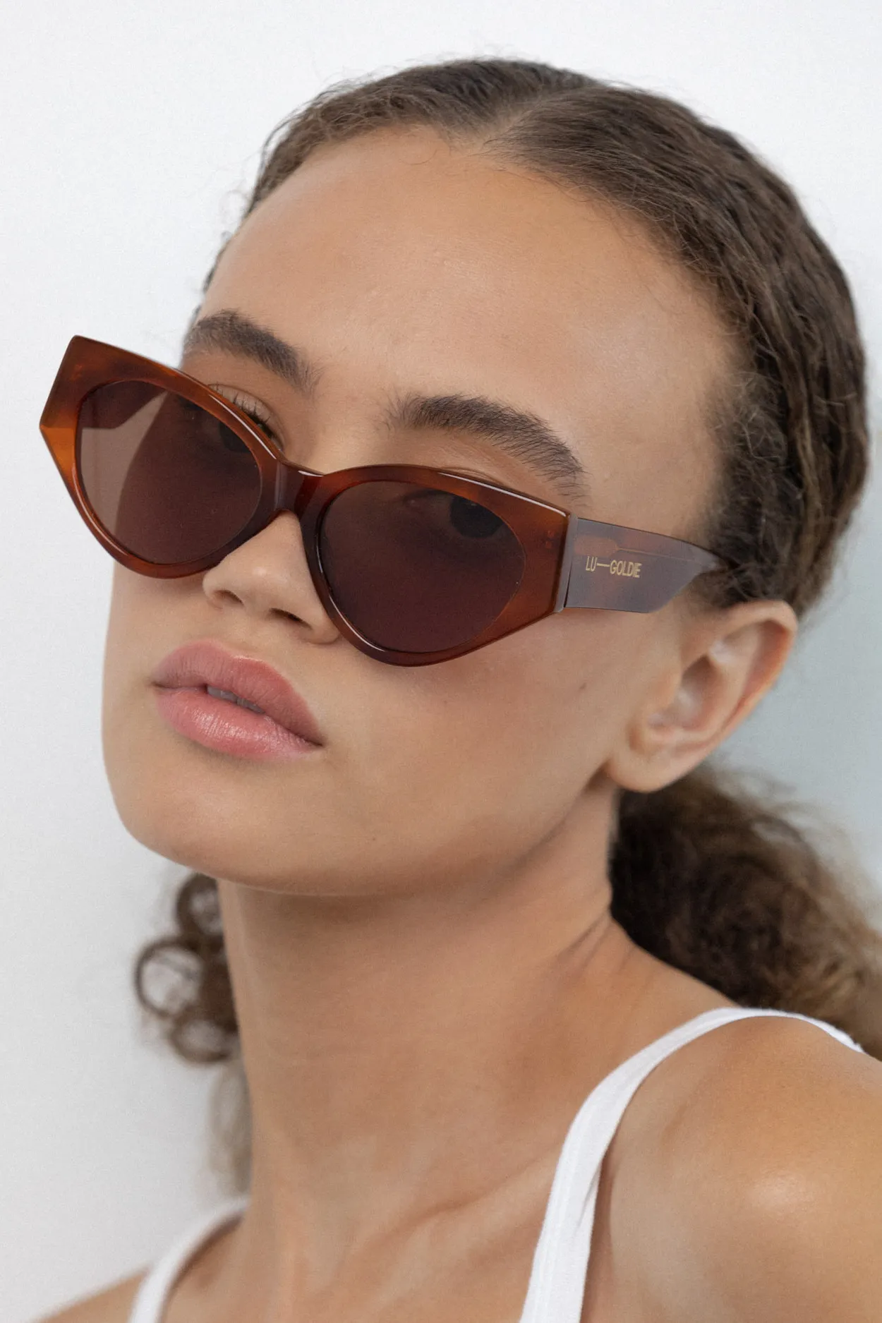 Milou Sunglasses - Chestnut