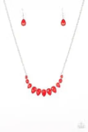 Paparazzi Maui Majesty - Necklace Red