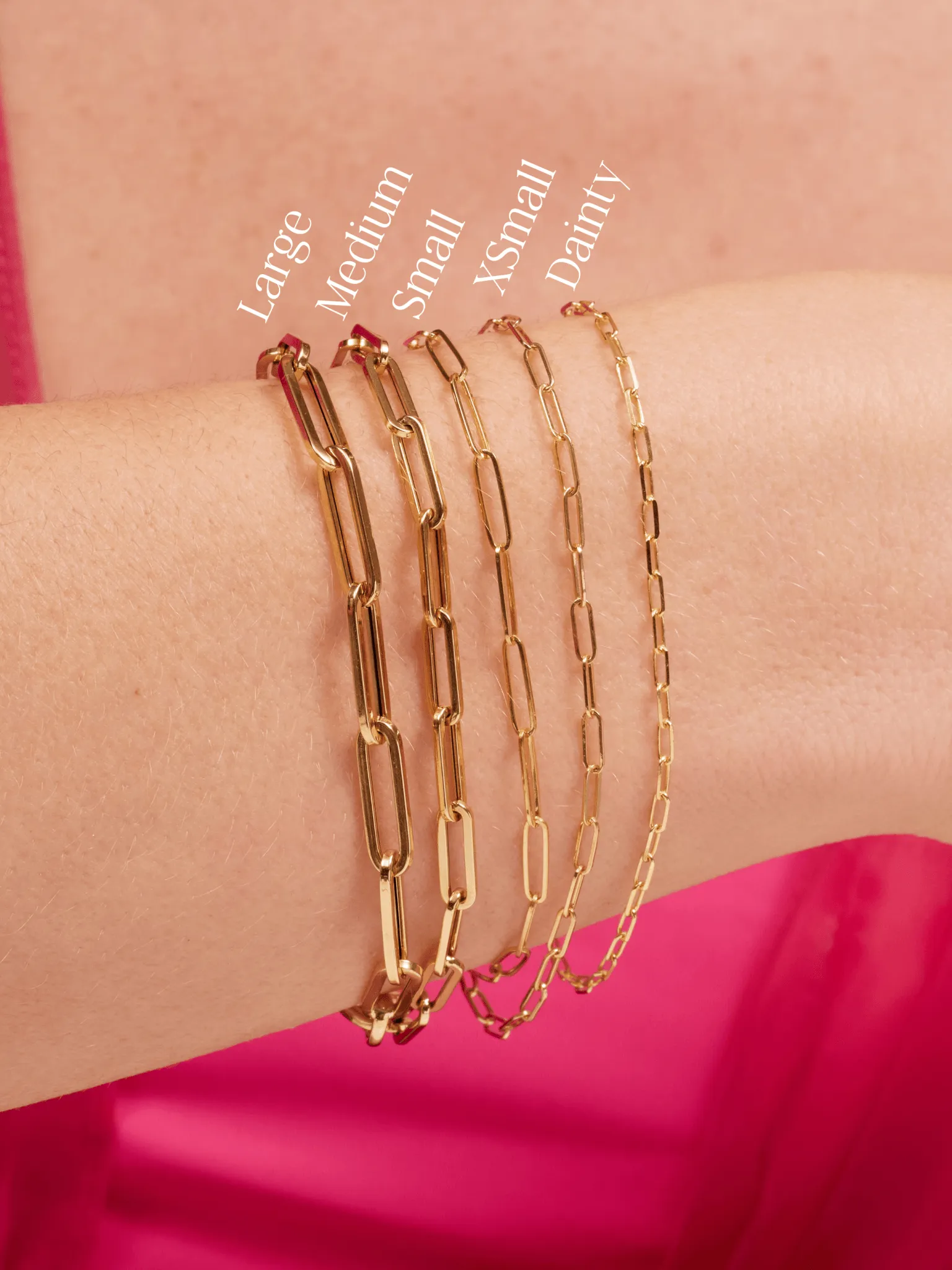 Paperclip 'S' Bracelet 14K