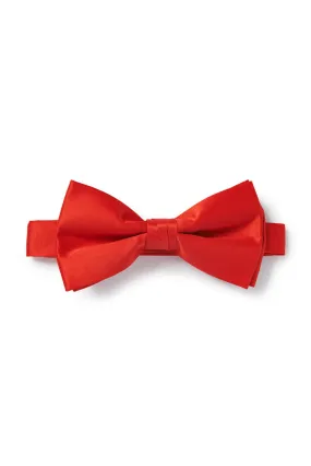 Red Satin Bow Tie