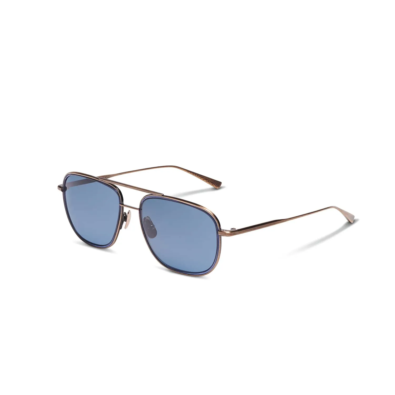 SALT. Colorado 55 Antique Gold/ Indigo Blue | Polarized Denim Glass Lens