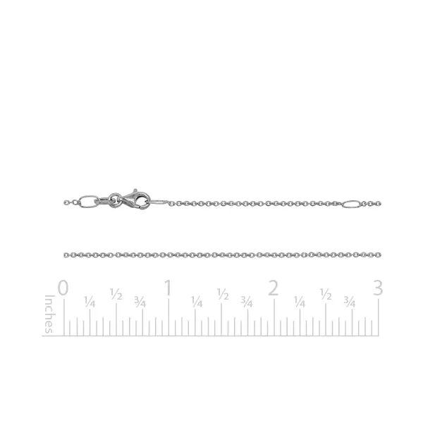 Sterling Silver 18-20 Cable Chain Necklace