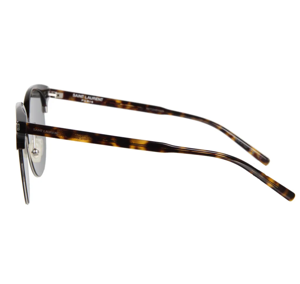 YSL SL200 Sunglasses, Dark Havana